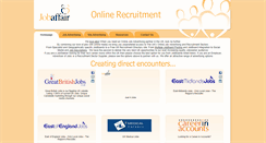 Desktop Screenshot of jobaffair.co.uk